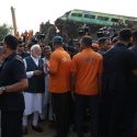 Video रेल दुर्घटनास्थल पर पहुंच क्या बोले पीएम मोदी, देखिए