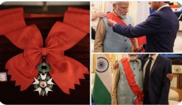 पीएम मोदी फ्रांस के सर्वोच्च सम्मान ग्रैंड क्रॉस ऑफ द लीजन ऑफ ऑनर से सम्मानित, देखिए तस्वीरें