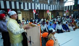 सीएम धामी ने सिख समाज के लिए की घोषणाएं, ‘आनन्द कारज’ की रजिस्ट्रेशन व्यवस्था लागू करने के उपलक्ष्य में आयोजित कार्यक्रम में की शिरकत