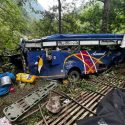उत्तराखंड में भीषण बस दुर्घटना, 35 यात्री थे सवार, हेल्पलाइन नंबर जारी
