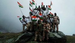 चीन सीमा पर माणा से बद्रीनाथ तक तिरंगा रैली, ITBP ने किया आयोजन