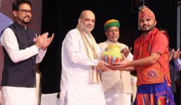 केन्द्रीय गृह मंत्री अमित शाह ने ‘मेरी माटी-मेरा देश’ अभियान के अंतर्गत अमृत कलश यात्रा का शुभारंभ किया, कहा 28 से 30 अक्टूबर तक ऐसे 7,500 कलश देश की राजधानी पहुंचेंगे