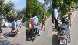 हल्द्वानी में 209 वाहनों के चालान, ट्रैफिक नियम तोड़ने वाले सावधान हो जाएं