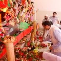 बंगाली कॉलोनी नानकमत्ता में मुख्यमंत्री ने श्री श्री मां दुर्गा मंदिर का किया लोकार्पण, मंदिर के सौंदर्यीकरण तथा नानकमत्ता क्षेत्र के विकास हेतु मिनी मास्टर प्लान बनाने की घोषणा की