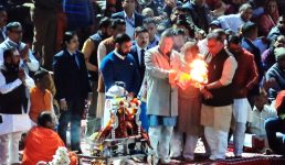 सीएम धामी ने हरिद्वार में की गंगा आरती, हर की पैड़ी  को लेकर की कई घोषणाएं