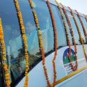 टनकपुर-देहरादून के बीच वोल्वो बस सेवा शुरू, मुख्यमंत्री धामी ने खुद की यात्रा