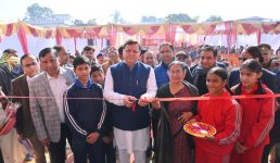 नेताजी सुभाष चन्द्र बोस आवासीय छात्रावास कौलागढ़ के भवन का मुख्यमंत्री ने किया लोकार्पण, निकटवर्ती 11 विद्यालयों का इंटर स्तर पर उच्चीकरण किये जाने की मुख्यमंत्री ने की घोषणा