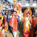 सीएम धामी ने माँ धारी देवी एवं भगवान श्री नागराजा देव डोली शोभायात्रा 2024 का शुभारंभ किया