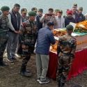 उत्तरकाशी में भारत-चीन सीमा में शहीद हुए जवान को सैन्य सम्मान के साथ दी गई अंतिम विदाई