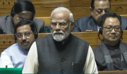 पीएम मोदी बोले, तीसरे कार्यकाल में भारत तीसरी सबसे बड़ी आर्थिक शक्ति होगा, कांग्रेस पर किया करारा हमला, कहा विपक्ष की मौजूदा हालत के लिए कांग्रेस पार्टी जिम्मेदार