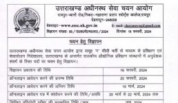 UKSSSC ने निकाली 370 पदों पर भर्ती, 16 मार्च तक कर सकते हैं आवेदन, पढ़ें पूरी जानकारी