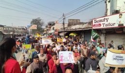 कोटद्वार में मूल निवास और सशक्त भू-कानून लागू किए जाने की मांग को लेकर महारैली का हुआ आयोजन