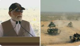 पीएम मोदी ने तीनों सेनाओं के लाइव फायर और त्वरित कार्रवाई अभ्यास ‘भारत शक्ति’ का अवलोकन किया, कहा पोखरण एक बार फिर भारत की आत्मनिर्भरता, आत्मविश्वास और आत्मगौरव का साक्षी बना है