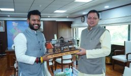 दिल्ली में मुख्यमंत्री ने केंद्रीय नागरिक उड्डयन मंत्री किंजरापू राम मोहन नायडू से की भेंट﻿, पंतनगर एयरपोर्ट के विस्तारीकरण के संबंध में अनुमोदन प्रदान करने का किया अनुरोध