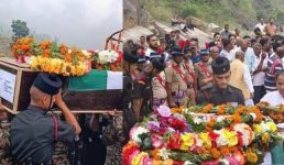 Uttarakhand शहीद जवान भूपेंद्र सिंह नेगी का सैन्य सम्मान के साथ अंतिम संस्कार, लद्दाख में हुए थे शहीद