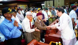 मुख्यमंत्री ने देहरादून में पूर्व सैनिक संगठन द्वारा आयोजित आभार एवं संवाद कार्यक्रम में किया प्रतिभाग, कहा हमारे पूर्व सैनिक हिमालय के प्रहरी तथा पर्यावरण के संरक्षक