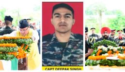 जम्मू-कश्मीर में शहीद कैप्टन दीपक सिंह का पार्थिव शरीर पहुंचा देहरादून, मुख्यमंत्री और राज्यपाल ने पुष्पांजलि अर्पित की