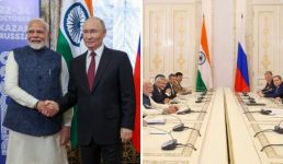 BRICS Summit 2024, पुतिन से मुलाकात के दौरान बोले पीएम मोदी, रूस-यूक्रेन युद्ध का समाधान शांतिपूर्ण तरीके से होना चाहिए, ईरानी राष्ट्रपति से भी की मुलाकात