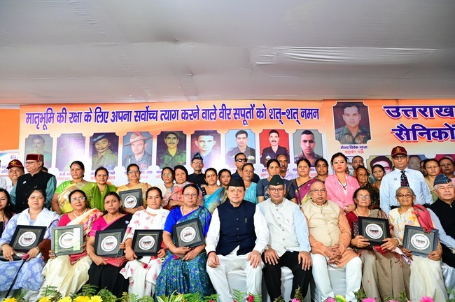 सैनिकों और उनके परिवारों की हितैषी राज्य सरकार, देहरादून में सैन्य धाम का निर्माण सहित उत्तराखंड में विगत वर्षों में लिए कई अहम फैसले