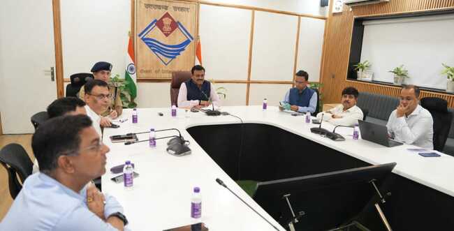 Uttarakhand धराली (उत्तरकाशी) के ऊपर अधिक ऊंचाई के क्षेत्र में ग्लेशियर और ग्लेशियर लेक आदि का तत्काल विश्लेषण कर यथास्थिति से अवगत कराए जाने के निर्देश