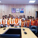 मुख्यमंत्री धामी से मंगलवार को अखिल भारतीय विद्यार्थी परिषद (ABVP) के देहरादून जनपद के विभिन्न महाविद्यालयों के विजयी प्रत्याशियों ने भेंट की