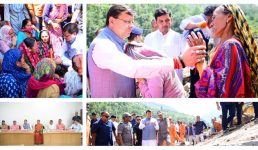 Uttarakhand मुख्यमंत्री ने चमोली और रुद्रप्रयाग जिले के आपदा प्रभावित क्षेत्रों का किया निरीक्षण, प्रभावितों का दुःख साझा करते हुए हरसंभव सहायता का दिया भरोसा