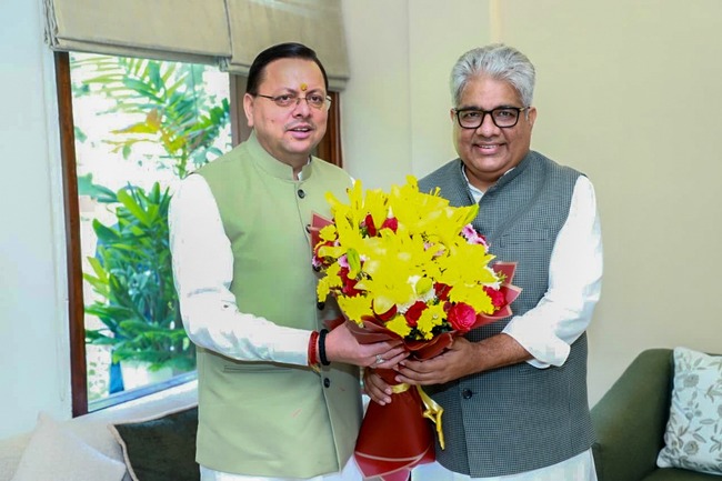 हल्द्वानी में खेल विश्वविद्यालय के लिए गौलापार क्षेत्र में वन भूमि के लिए केंद्र की मिली सैद्धांतिक स्वीकृति, मुख्यमंत्री धामी ने दिल्ली में केंद्रीय वन, पर्यावरण एवं जलवायु परिवर्तन मंत्री भूपेंद्र यादव से भेंट की