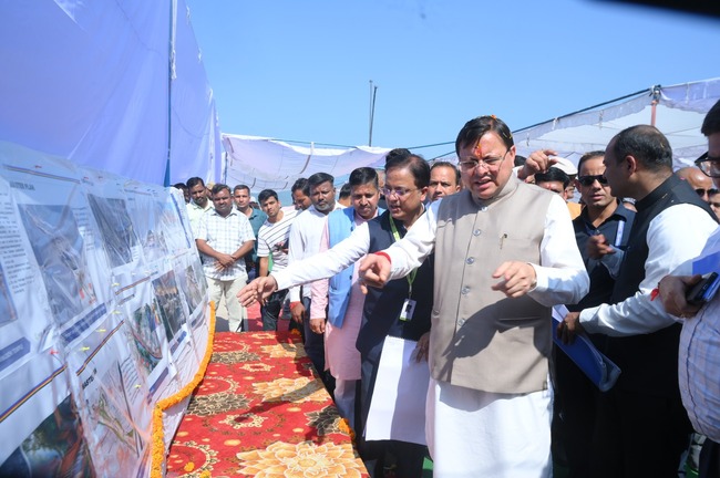 Uttarakhand मुख्यमंत्री ने किया ₹185.20 करोड़ से बनने वाले शारदा कॉरिडोर परियोजना के प्रथम चरण का शुभारंभ, बताया आस्था, धरोहर और विकास का संगम