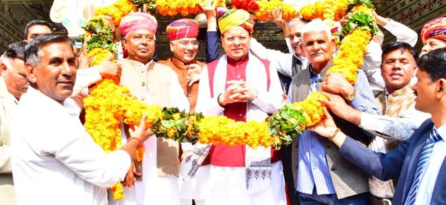 मुख्यमंत्री धामी ने किया अजमेर, राजस्थान में अखिल भारतीय उत्तराखंड धर्मशाला तीर्थराज पुष्कर के द्वितीय तल का लोकार्पण, श्री ब्रह्मा जी मंदिर में की पूजा-अर्चना