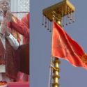 प्रधानमंत्री नरेन्द्र मोदी ने अयोध्या में श्री राम मंदिर के शिखर पर भगवा ध्वज फहराया, कहा यह धर्म ध्वजा भारतीय सभ्यता के पुनर्जागरण का ध्वज है