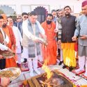 मुख्यमंत्री पुष्कर सिंह धामी ने दक्षेश्वर महादेव मंदिर में की पूजा-अर्चना, सिद्धपीठ हनुमानगढ़ी मंदिर के भी किए दर्शन, आगामी कुंभ मेले के सफल आयोजन की कामना की