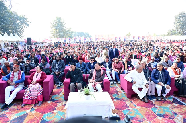 सीएम धामी ने नैनीताल में प्रधानमंत्री नरेंद्र मोदी के ‘मन की बात’ कार्यक्रम के 129 वें एपिसोड को आम जन एवं विद्यार्थियों के साथ सुना, बताया देशवासियों के लिए प्रेरणा का स्रोत