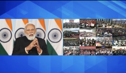 प्रधानमंत्री नरेन्‍द्र मोदी ने 18वें रोजगार मेले को संबोधित किया, देश भर में 45 स्थानों पर 18वां रोजगार मेला आयोजित किया गया