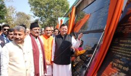 मुख्यमंत्री ने हल्द्वानी में 147 करोड़ 28.56 लाख की 40 विकास योजनाओं का लोकार्पण एवं शिलान्यास किया, हल्द्वानी‑काठगोदाम श्रोत एवं ट्रीटमेन्ट संवर्धन पेयजल योजना का किया गया भूमि पूजन