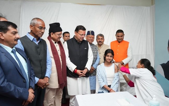 पीएम मोदी ने 14 वर्ष की लड़कियों के लिए सर्वाइकल कैंसर के विरुद्ध देशव्यापी टीकाकरण अभियान का शुभारंभ किया, सीएम धामी ने वर्चुअल माध्यम से प्रतिभाग किया