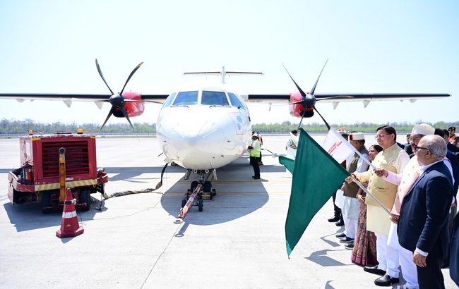 मुख्यमंत्री ने किया देहरादून-पिथौरागढ़ विमान सेवा का शुभारंभ, एलाइंस एयर देहरादून-पिथौरागढ़ के बीच संचालित करेगी 42 सीटर विमान सेवा