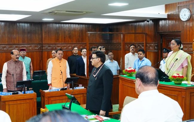 मुख्यमंत्री धामी ने नारी शक्ति वंदन अधिनियम पर आयोजित विधानसभा के विशेष सत्र को किया संबोधित, कहा महिला सशक्तिकरण के प्रयासों पर न हो किसी भी प्रकार की राजनीति