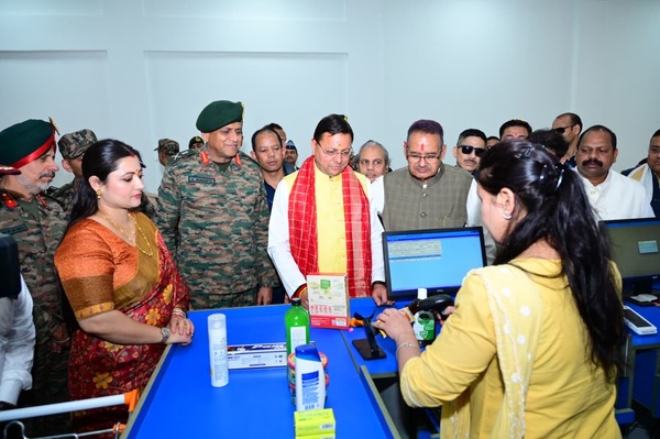 पूर्व सैनिकों को मिला तोहफा, सीएम ने किया सीएसडी कैंटीन व सैनिक मिलन केन्द्र का लोकार्पण