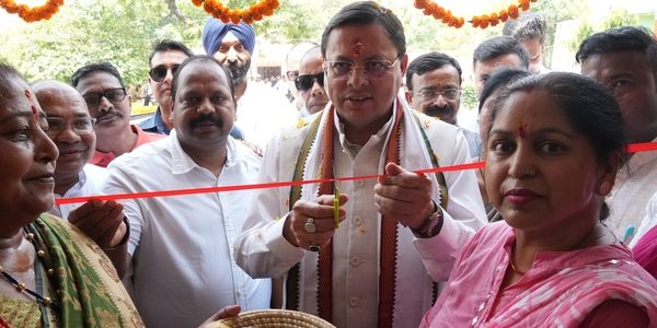 खटीमा में मुख्यमंत्री धामी ने 89 लाख रुपये की विकास योजनाओं का किया लोकार्पण, किया पंचायत जनप्रतिनिधियों से जन संवाद