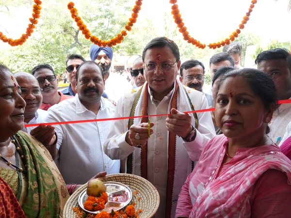 खटीमा में मुख्यमंत्री धामी ने 89 लाख रुपये की विकास योजनाओं का किया लोकार्पण, किया पंचायत जनप्रतिनिधियों से जन संवाद