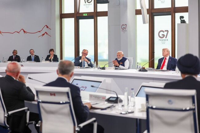 G7 शिखर सम्मेलन में पीएम मोदी का संदेश: वैश्विक साझेदारी में भरोसा, पारदर्शिता और समान भागीदारी जरूरी