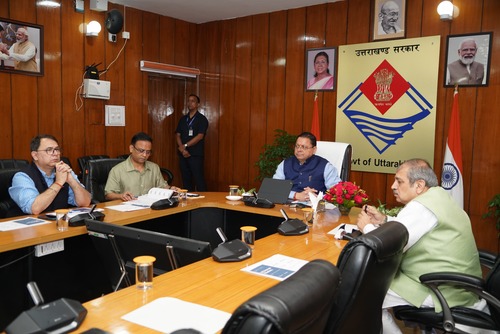 मुख्यमंत्री ने जल जीवन मिशन की प्रगति की समीक्षा की, शेष कार्यों को निर्धारित समयसीमा में पूरा करने तथा पेयजल योजनाओं के नियमित संचालन एवं रख-रखाव पर विशेष जोर