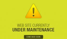 Website currently under maintenance, Come back soon