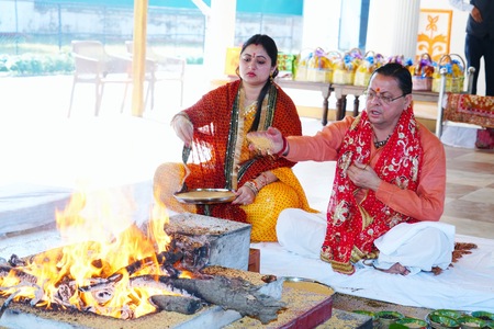 मुख्यमंत्री ने शारदीय नवरात्रि की महानवमी पर किया हवन एवं कन्या पूजन, प्रदेशवासियों की सुख-समृद्धि की कामना की